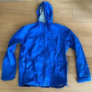 Columbia Men's Blue EvaPOURation™ Rain Jacket - Large